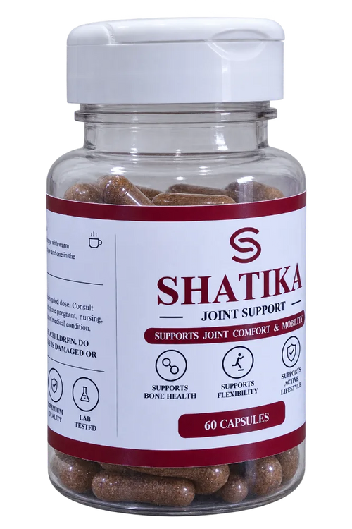 SHATIKA Joint Support bottle, angled view